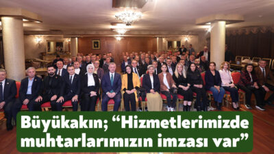 Kocaeli’de görev yapan İzmit ve Kartepe ilçesindeki mahalle muhtarları, Kocaeli