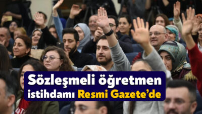 Sözleşmeli öğretmen istihdamına yönelik mülakat puanının, KPSS puanının yüzde 50’si