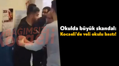 Darıca’daki Ressam Osman Hamdi Bey Ortaokulu’nda korku dolu anlar yaşandı.