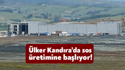 2023 yılı eylül ayında inşa çalışmalarına başlayan Ülker dev fabrikasını