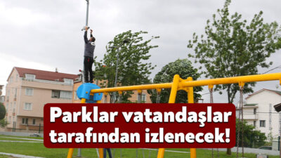 Körfez Belediyesi, parklarda güvenliği sağlamak amacıyla ilçede bulunan parklara güvenlik