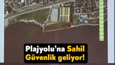 İzmit Plajyolu mevkiinde yer alan yeşil alanda Sahil Güvenlik Komutanlığı