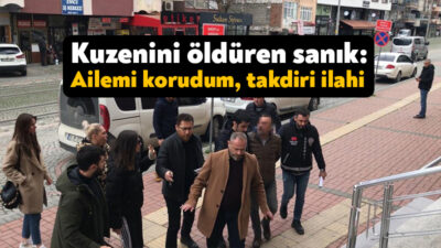 Kocaeli'nin İzmit ilçesinde kuzenini öldüren sanık mahkemedeki savunmasında, olay günü
