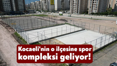 Körfez Belediyesi, ilçe genelindeki spor tesisi sayısını arttırıyor. Mahalli spor