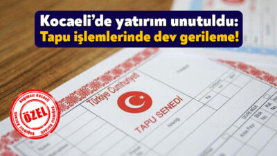 Tapu ve Kadastro Genel Müdürlüğü tapu işlemleri istatistiklerini açıkladı. Tapu