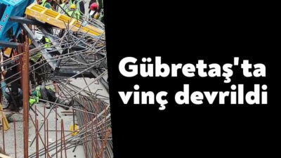 Körfez'deki gübre fabrikası inşaatında betonarme demir kalıbının devrilmesi neticesinde 3