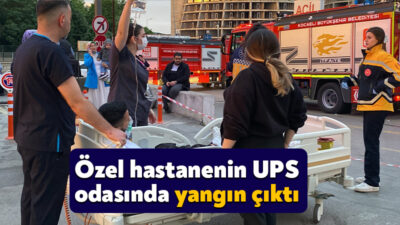 Kocaeli’nin Başiskele ilçesinde özel bir hastanenin kesintisiz güç kaynağı (UPS)