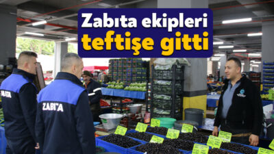 Derince Belediyesi Zabıta Müdürlüğü ekipleri ilçe genelinde denetim ve önlem