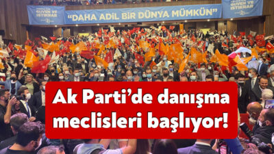 AK Parti Kocaeli’de ilçe danışma meclisleri başlıyor. 10 Haziran’da İzmit