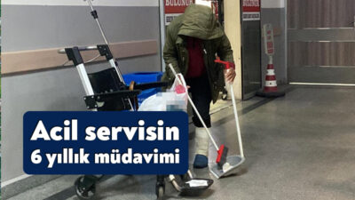 Kocaeli'nin Gebze ilçesinde 6 yıldır hastanenin acil servisinde vakit geçiren