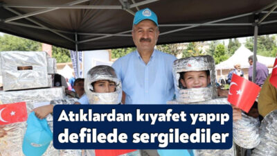 Çevre Haftası etkinlikleri kapsamında ‘Çevreni Koru Geleceğe Hayat Ver’ sloganıyla