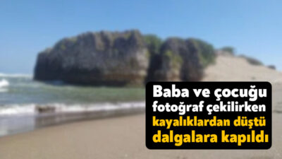 Kocaeli’nin Kartepe ilçesinde yer alan Babalı Halk Plajı’nda resim çekilmek