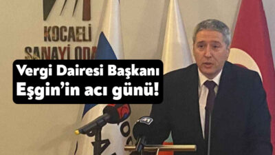 Kocaeli Vergi Dairesi Başkanı Dr. Osman Eşgin’in eşi yaşamını yitirdi.