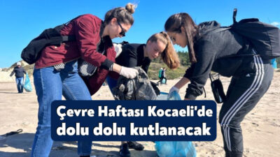 Kocaeli'de "Hepimizin Tek Dünyası Var" temasını içeren Dünya Çevre Günü