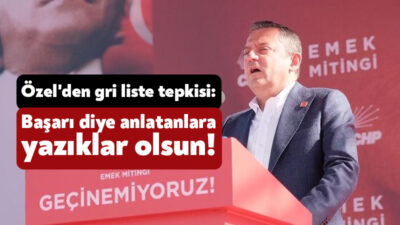Cumhuriyet Halk Partisi Gebze’de bugün “Emek Mitingi” düzenliyor. CHP