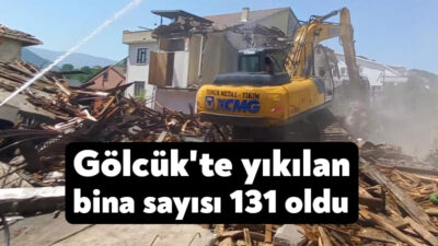 Gölcük'te orta hasarlı binalar ile sosyal riskler oluşturan 131 metruk
