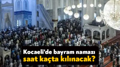 Diyanet İşleri Başkanlığı Kurban Bayram namazı saatleri ile ilgili açıklamada