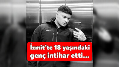 İzmit Tuana Konutları’nda 18 yaşındaki Berkay Büyükgöz intihar etti.