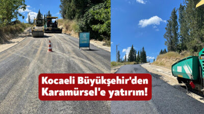 Belli dönemlerde araç yoğunluğunun arttığı Karamürsel Karapınar yoluna alternatif güzergâh