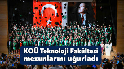 Kocaeli Üniversitesi Teknoloji Fakültesi'nin 2023-2024 Akademik Yılı mezuniyet töreni Prof. Dr. Baki