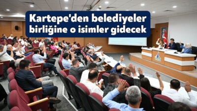 Kartepe Belediyesi Haziran Ayı olağan meclis toplantısı Kartepe Belediye Başkanı