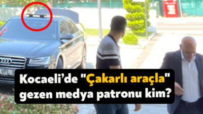 İçişleri Bakanlığı tarafından Türkiye genelinde Çakarlı araç kullanımı yasaklanmıştı. Aracında
