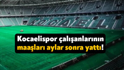 Kocaelispor Başkanı Recep Durul, kongre öncesinde maaşların ödeneceğini duyurmuştu. Aylardır