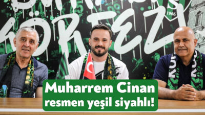Kocaelispor geçen sezon Ankara Keçiörengücü forması giyen Muharrem Cinan ile