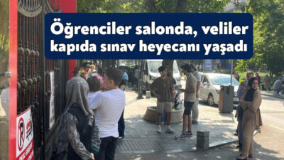 Kocaeli'de YKS'nin ikinci oturumu olan AYT başladı. Adaylar hayalini kurdukları