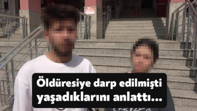 Kocaeli'de eşine şiddet gösterdiği iddiasıyla 4 kişi tarafından feci şekilde
