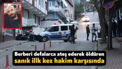 Kocaeli'nin Derince ilçesinde çıkan kavgada berberi silahla vurarak öldüren sanık