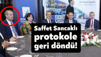 Kocaeli Milletvekili Saffet Sancaklı 31 Mart Yerel Seçim öncesi partisinden