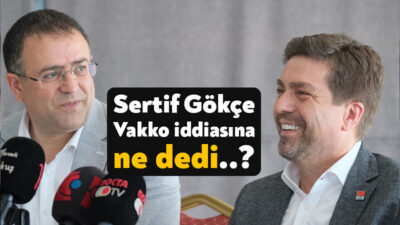 CHP’li Derince Belediye Başkanı Sertif Gökçe, seçim kazanması üzerinden Vakko