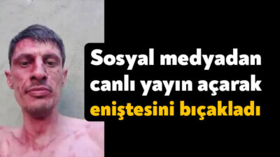 Kocaeli'nin Kartepe ilçesinde bir şüpheli, önüne koyduğu satır ve 2