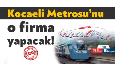 Kocaeli Metrosu olarak bilinen Kocaeli Kuzey Hafif Raylı Sistem Hattı