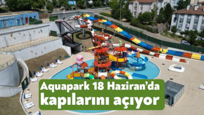 Tepeköy Mahallesi 17 Ağustos Bulvarı üzerinde bulunan İzmit Belediyesi Aquaparkı,