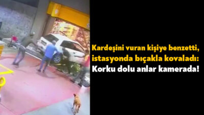 Kocaeli'de otomobil sürücüsü, motosikletliyi aracıyla ezmeye çalıştı, başaramayınca bıçakla kovaladı.