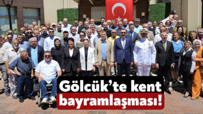 Kurban Bayramı’nın ikinci gününde Gölcük’te kent bayramlaşması gerçekleştirildi. Gölcük Belediyesi