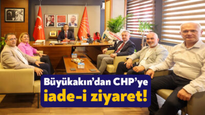 Kocaeli Büyükşehir Belediye Başkanı Tahir Büyükakın Cumhuriyet Halk Partisi’ne ve