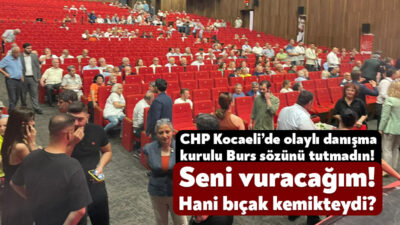 Cumhuriyet Halk Parti (CHP) Kocaeli İl Danışma Kurulu Toplantısı bugün