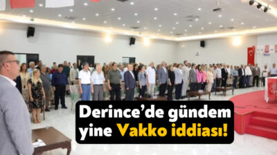 CHP Derince İlçe Danışma Kurulu toplantısı bugün gerçekleştirildi. Toplantıda konuşan