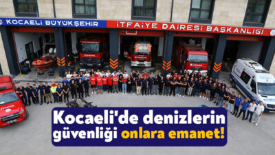 Kocaeli İtfaiyesine bağlı olan Kocaeli Sahilleri Su Kazaları Engelleme Merkezi