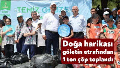 Gebze Belediyesi, 5 Haziran Dünya Çevre Günü’nde Denizli Göleti’nde farkındalık