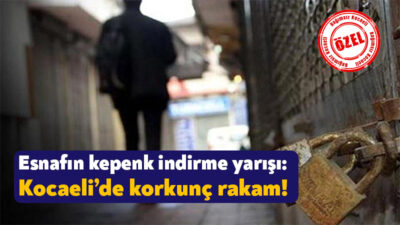 Türkiye Esnaf ve Sanatkarlar Odası (TESK) Kocaeli’de açılan ve kapanan