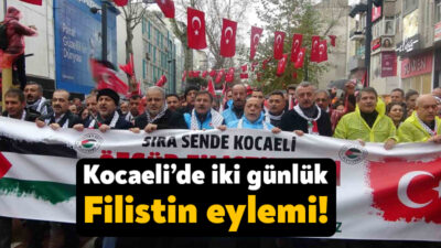 İsrail’in Gazze saldırılarına karşı protestoların devam ettiği Türkiye’de, Büyük Filistin