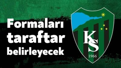 Kocaelispor 2024-2025 sezonunda giyeceği formaları taraftara soruyor. Kulüpten yapılan açıklamada