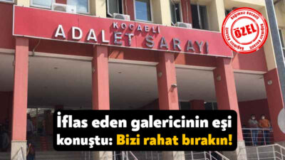 Kocaeli’de geçtiğimiz günlerde yaşanan olayda iflas eden ancak dolandırdığı iddiaları