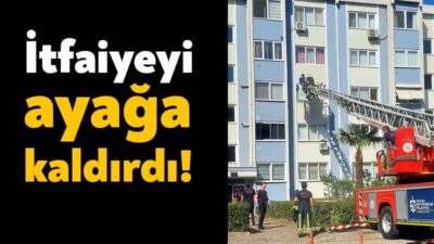 Kocaeli’nin İzmit İlçesindeki bir ihbar sonrasında Kocaeli İtfaiyesi olay yerine