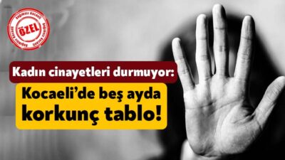 Kadın Cinayetlerini Durduracağız Platformu’nun her ay yayınladığı verilere göre, Kocaeli’de