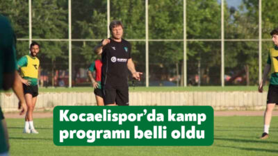 Trendyol 1. Lig’de 2024-2025 sezonunu için Kocaelispor 27 Haziran’da sezonu